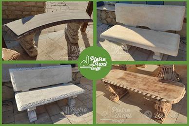 Panchine in Cemento da Giardino per Esterno