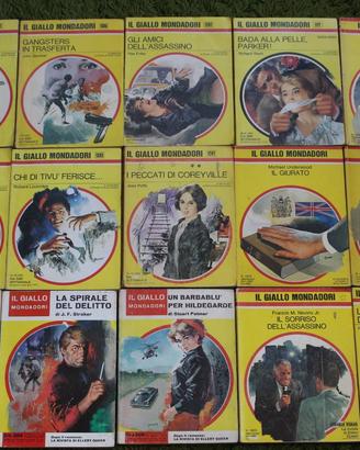 Gialli libri mondadori
