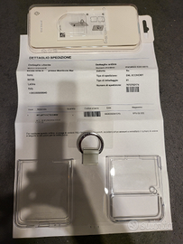 Cover trasparente samsung galaxy flip 3 usata