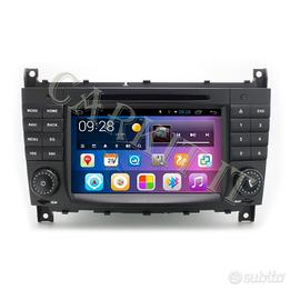 Autoradio navigatore mercedes classe c w203 dvd