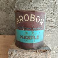 scatola  antica AROBON NESTLE' Ceratonia Siliqua