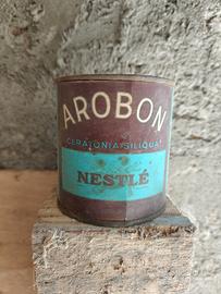 scatola  antica AROBON NESTLE' Ceratonia Siliqua