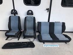 Sedili interni Fiat 600 2003 misto grigio / nero