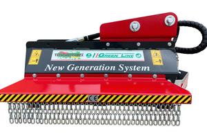 Testata trinciante per escavatori Mod.Super fast D