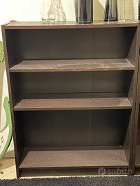 Libreria scaffale nero 80x106 — set di 3 (