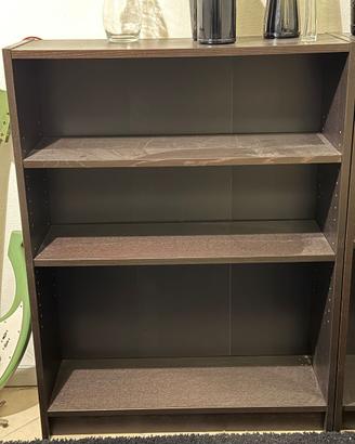 Libreria scaffale nero 80x106 — set di 3 (