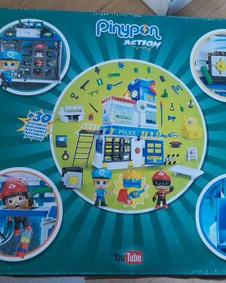 Pinypon. Action. Stazione Polizia+2 Personaggi 4+