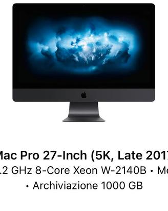 Imac pro 3.2 GhZ Intel xEon