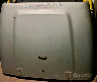 Cofano anteriore per Jeep Wrangler TJ