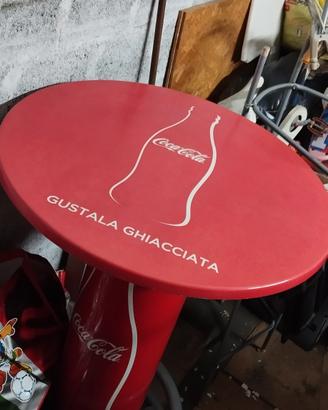 Tavolo Coca-Cola Alto Vintage + sedie