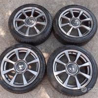 Cerchi e gomme fiat 500 abarth 195/45/16 estive