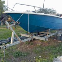 Barca Motore 40 cv carrello omologato