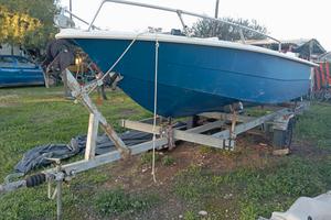 Barca Motore 40 cv carrello omologato