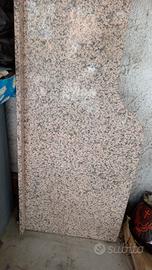 piano da cucina granito  rosa porrino