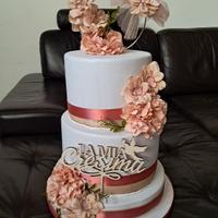 Torta da tavolo cresima