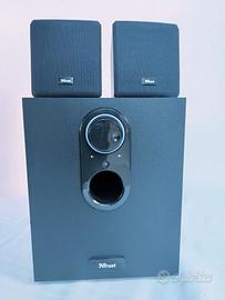 Sistema Trust cubo 2.1 subwoofer speaker set