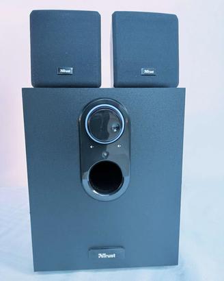 Sistema Trust cubo 2.1 subwoofer speaker set