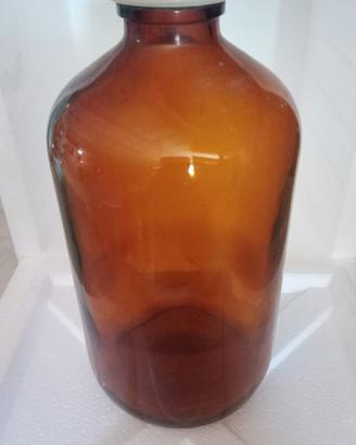 bottiglia ambrata da laboratorio 