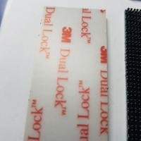 Biadesivo con velcro 3M nero attacca e stacca