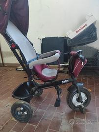 triciclo Kinder Kraft ruote di gomma