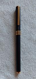 Penna stilografica vintage Aurora Marco Polo nera