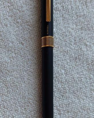 Penna stilografica vintage Aurora Marco Polo nera