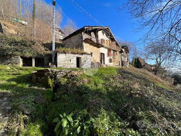 CASA SEMINDIPENDENTE A MONASTERO DI LANZO