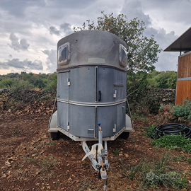 Trailer trasporto cavalli 2 posti