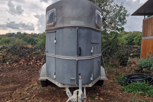 Trailer trasporto cavalli 2 posti