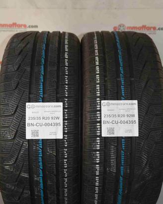 2 Pneumatici 235/35 R20 Pirelli Sottozero Winter 2
