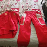 Tuta officina ferrari originale