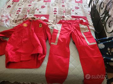 Tuta officina ferrari originale