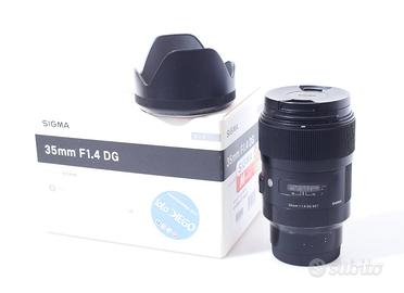 OBIETTIVO SIGMA ART 35 MM F/1.4 DG HSM. SONY E.