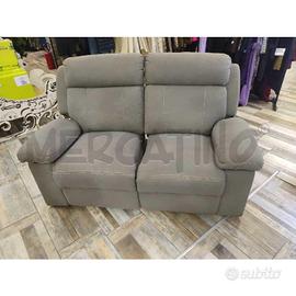 DIVANETTO DUE POSTI ALCANTARA CON DIFETTO MANIGLIA