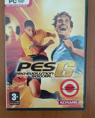 PES 6 (Pro Evolution Soccer 6) PC DVD-ROM