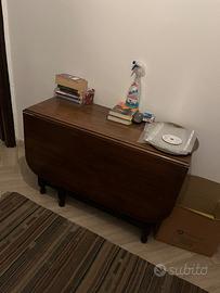 Tavolo a Ribalta Legno - Gambe Torciglioni