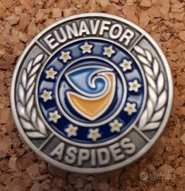 EUNAVFOR ASPIDES Distintivo Missione estero  