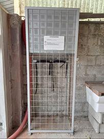 Armadio mobile gabbia da esterno 