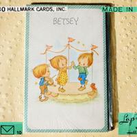 VINTAGE 1980 Betsey Clark CARTA LETTERE Letter Set