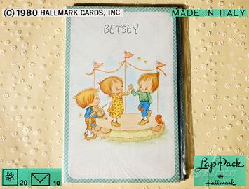 VINTAGE 1980 Betsey Clark CARTA LETTERE Letter Set