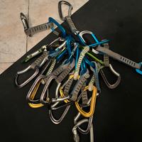 Set 15 Rinvii Arrampicata CAMP - Come Nuovi