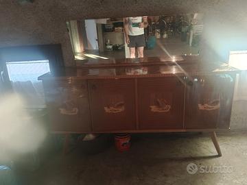 vetrina salotto anni 60