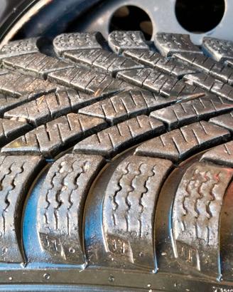 gomme invernali con cerchio opel astra h