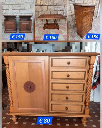 Ingressino Porta Tv Comodini Tavolino Settimino