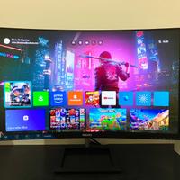 Monitor Curvo Philips 32 pollici, 1080p, 75hz