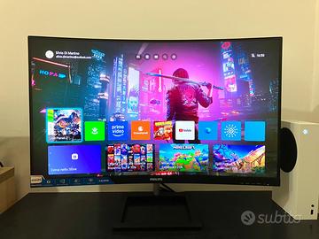 Monitor Curvo Philips 32 pollici, 1080p, 75hz