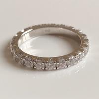 Anello Eternity in argento