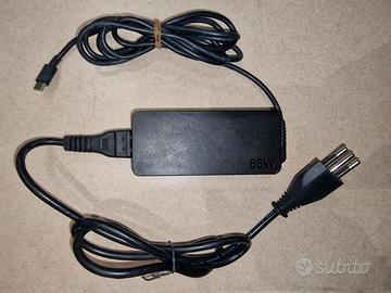 Alimentatore caricatore originale Lenovo 65W USB C