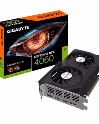 Gigabyte RTX 4060 WINDFORCE 8 GB OC 🔥