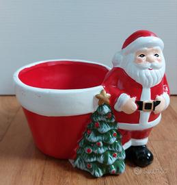 Vaso decorativo Babbo Natale 